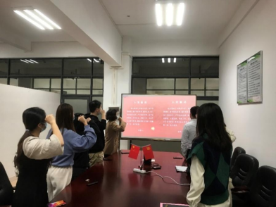 古天乐代言太阳集团网址法学院开展“青春献给党”党史学习教育